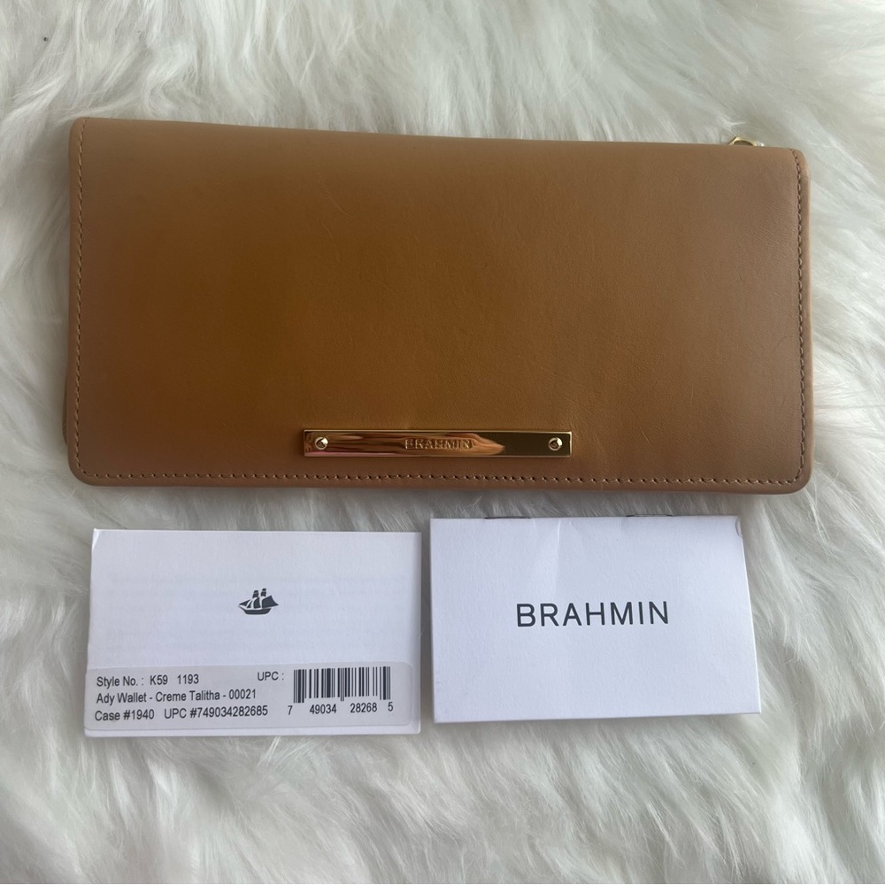 Brahmin Ady wallet créme Talitha